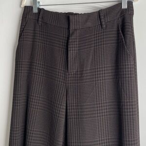 Gap Plaid Wide Leg Trousers - LONG